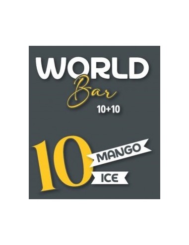 10 World Bar Aroma Mango Ice 10+10